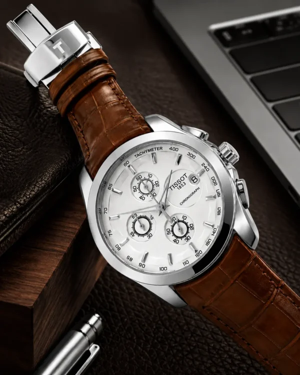 Tissot Couturier Automatic Leather Chronograph